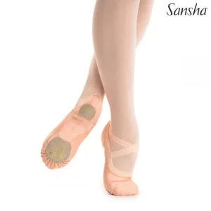 CHAUSSONS DE DANSE DEMI-POINTES SANSHA - HYPER-FLEXS312E