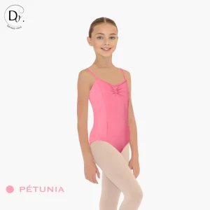 Justaucorps enfant LISA Dansez-Vous? – Microfibre douce, fines bretelles réglables, dos en V