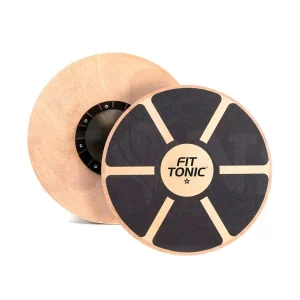 Balance Board FIT-TONIC TechDance – Planche d'équilibre, Tablette proprioceptive pour rééducation, coordination et équilibre (TH-124)